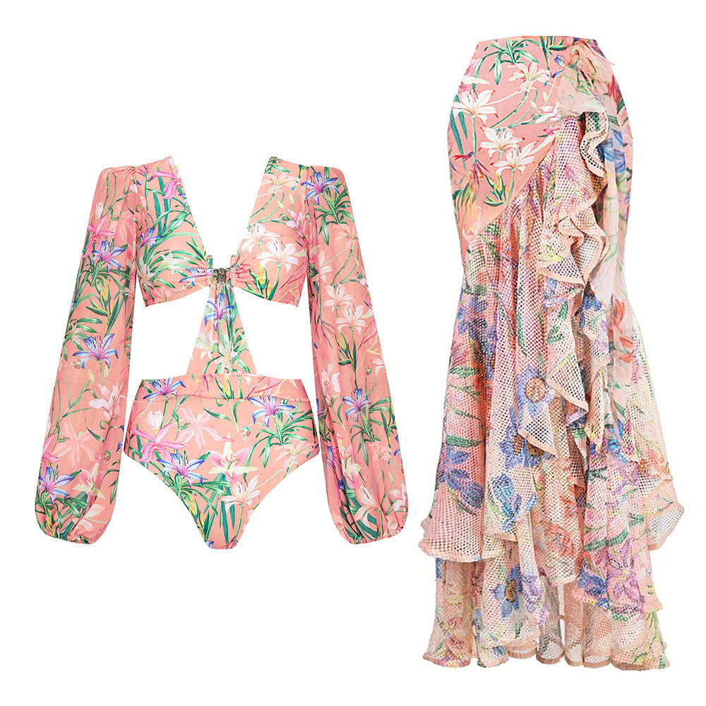 One Piece Swimsuit Women Holiday Suit Skirt Swimsuit Bella Mia